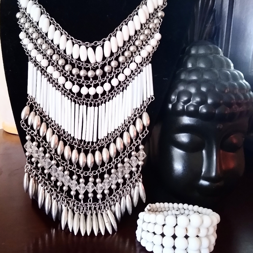 Disorderly Conduct Closet, costume native American style plus vintage  bracelet.